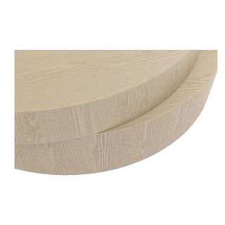 Cleo Coffee Table White Ash Wood