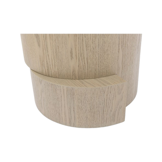 Cleo Side Table White Ash Wood