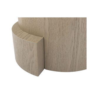 Cleo Side Table White Ash Wood