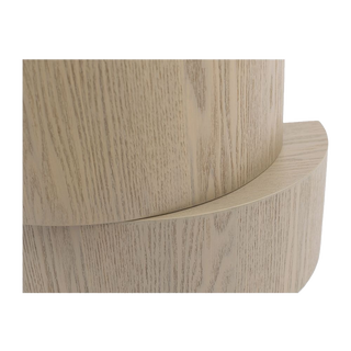 Cleo Side Table White Ash Wood