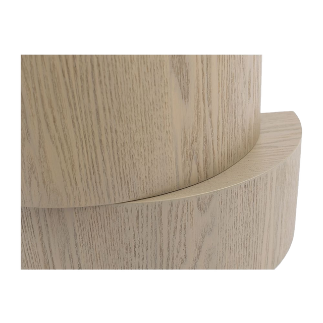 Cleo Side Table White Ash Wood