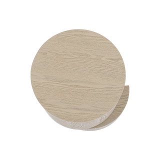 Cleo Side Table White Ash Wood