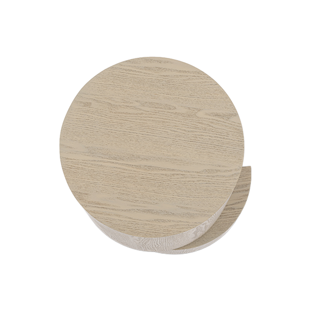 Cleo Side Table White Ash Wood