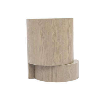 Cleo Side Table White Ash Wood