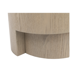 Cleo Side Table White Ash Wood