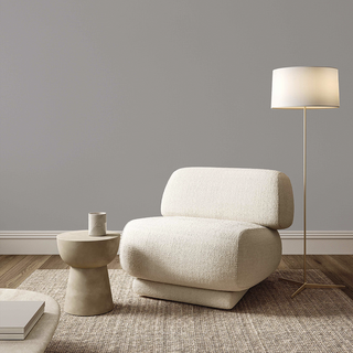 Como Wallpaper Grey Linen