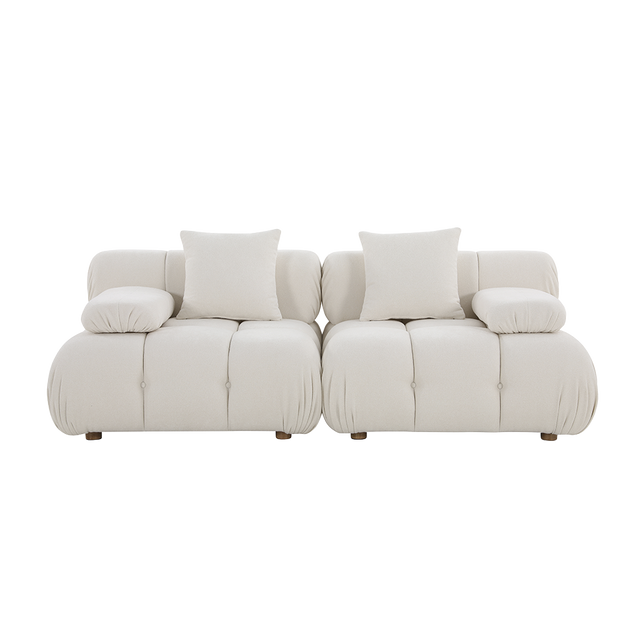 Forma 2-Piece Sofa Off White