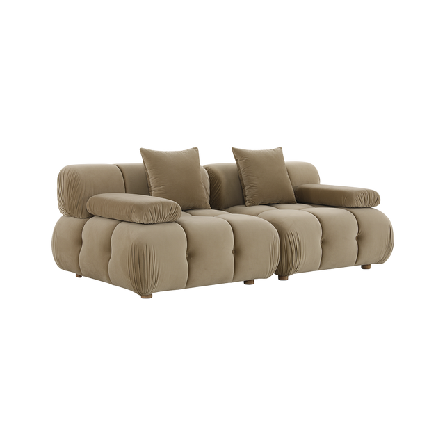Forma 2-Piece Sofa Camel Velvet