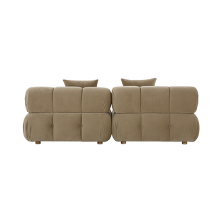 Forma 2-Piece Sofa Camel Velvet