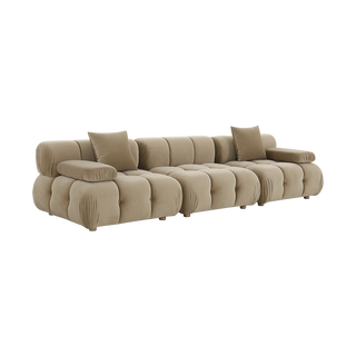 Forma 3-Piece Sofa Camel Velvet