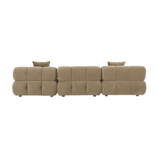 Forma 3-Piece Sofa Camel Velvet