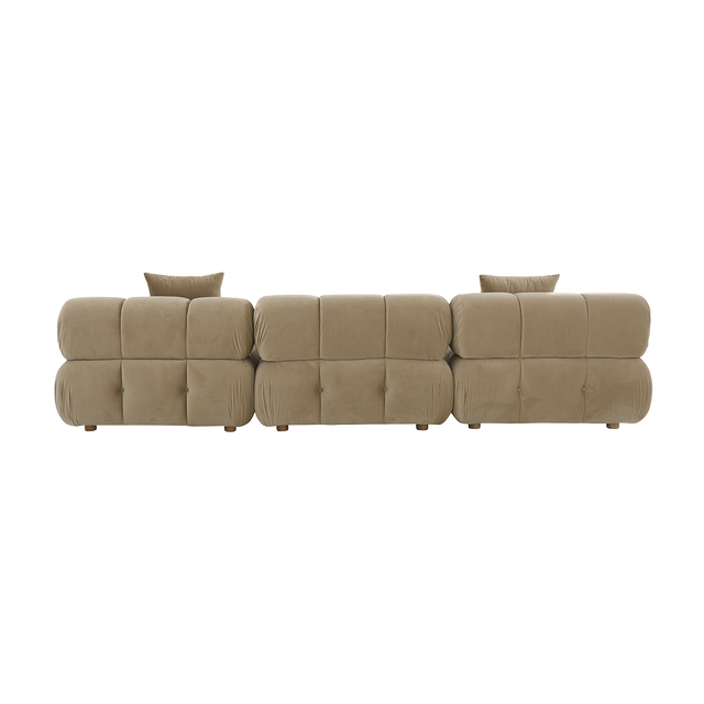 Forma 3-Piece Sofa Camel Velvet