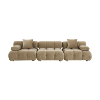 Forma 3-Piece Sofa Camel Velvet