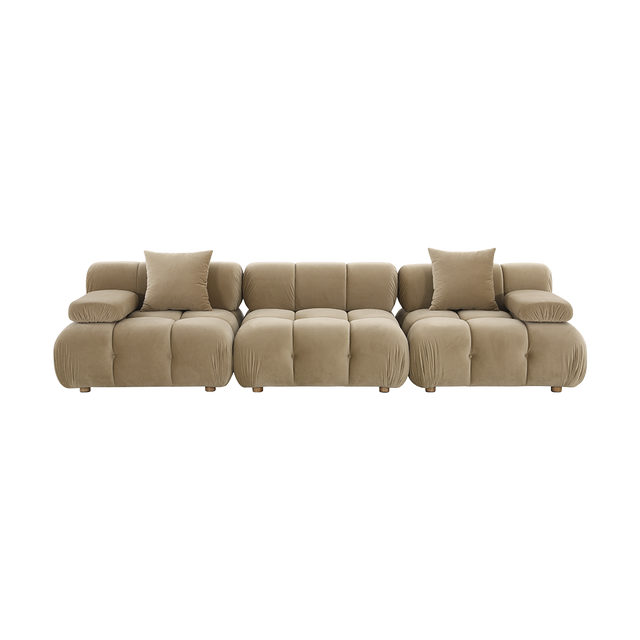 Forma 3-Piece Sofa Camel Velvet