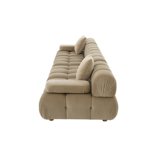 Forma 4-Piece Sofa Camel Velvet