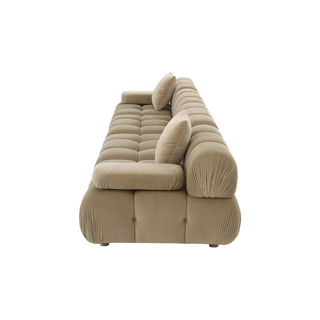 Forma 4-Piece Sofa Camel Velvet