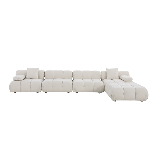 Forma Large Sectional Sofa Off White