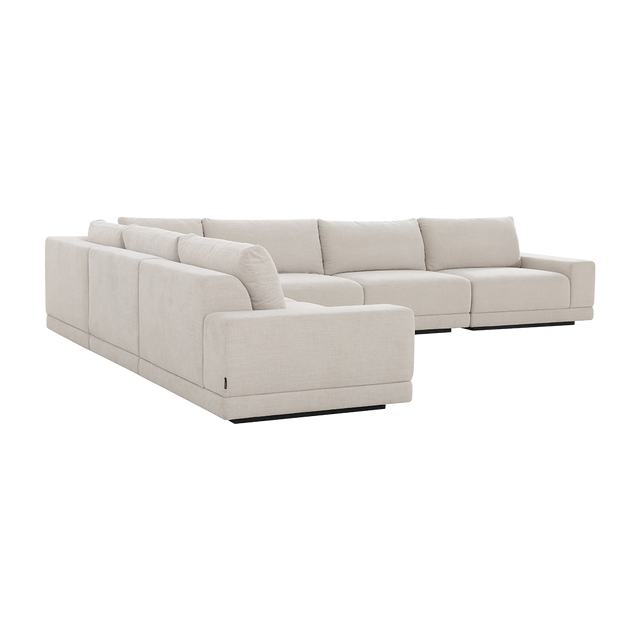 Torino Large Corner Sectional Beige