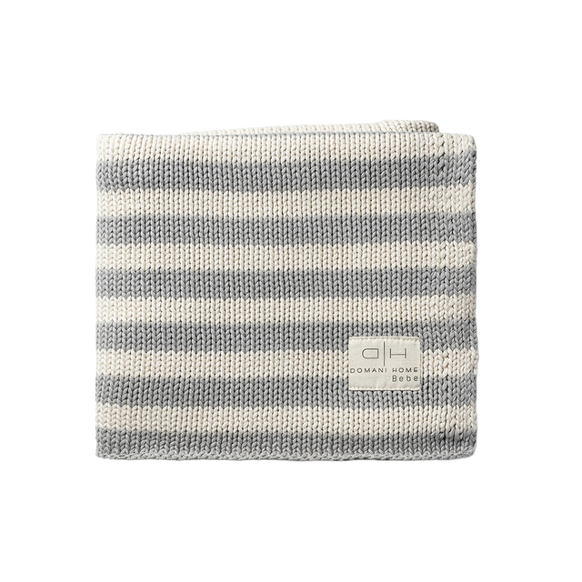 Iconic Stripe Knit Baby Blanket