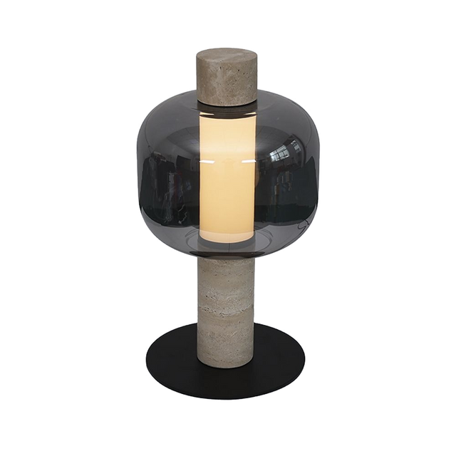 Diana Table Lamp Travertine