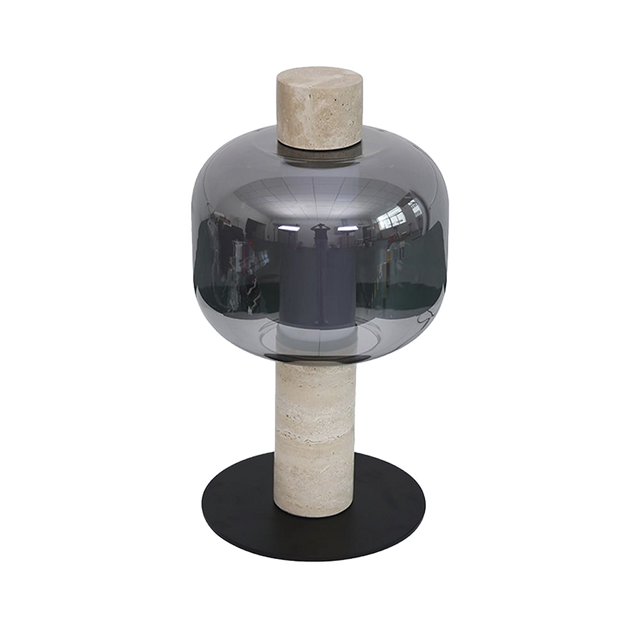 Diana Table Lamp Travertine