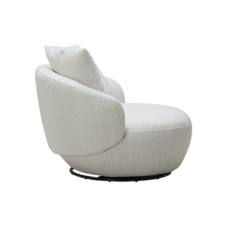 Diane Swivel Lounge Chair Beige