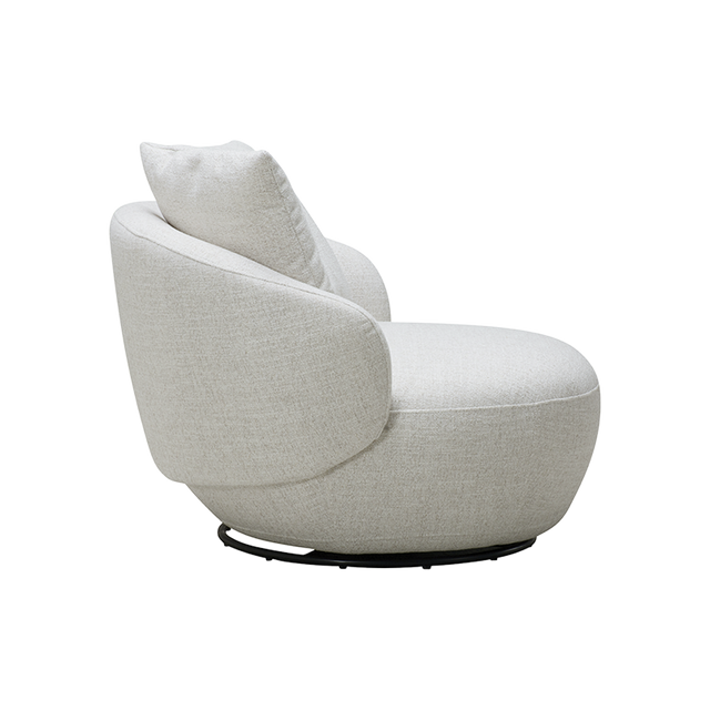 Diane Swivel Lounge Chair Beige