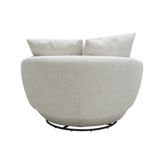 Diane Swivel Lounge Chair Beige