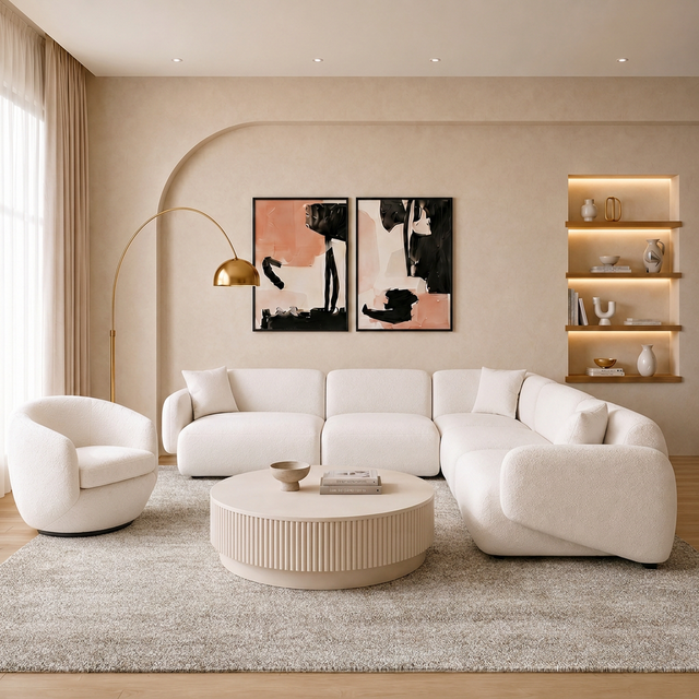 Oxford Coffee Table Alabaster