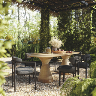 Dorine Outdoor Side Chair Black
