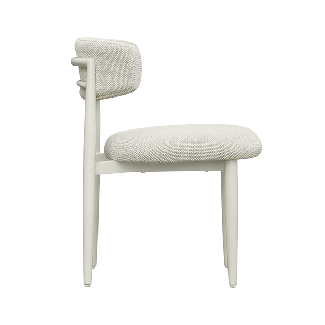 Dorine Outdoor Side Chair Cream