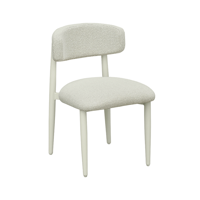Dorine Outdoor Side Chair Cream