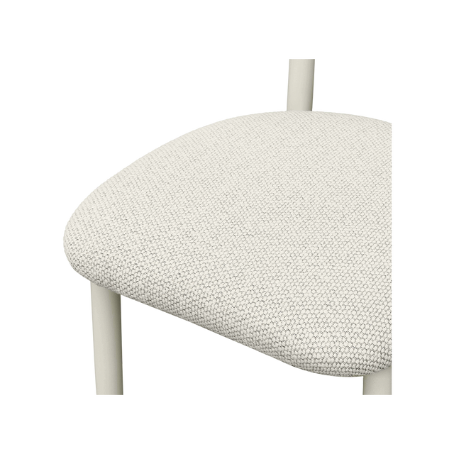 Dorine Outdoor Side Chair Cream