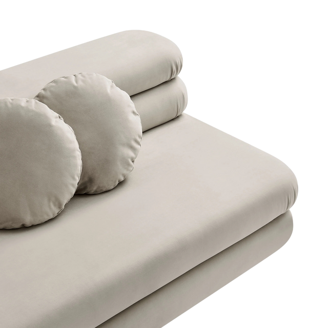 Luca Modular Loveseat Beige