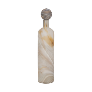 Lazura Grey Glass Bottle