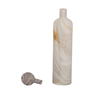 Lazura Grey Glass Bottle