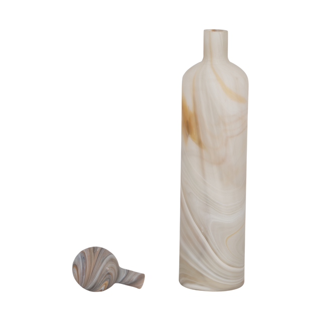 Lazura Grey Glass Bottle