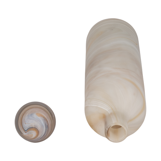 Lazura Grey Glass Bottle