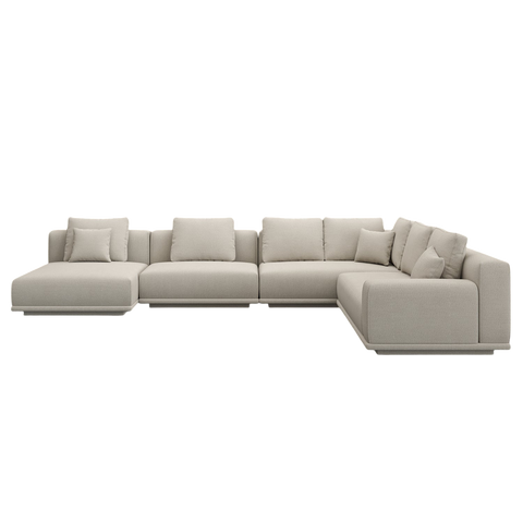 Eden Sectional Sofa Beige
