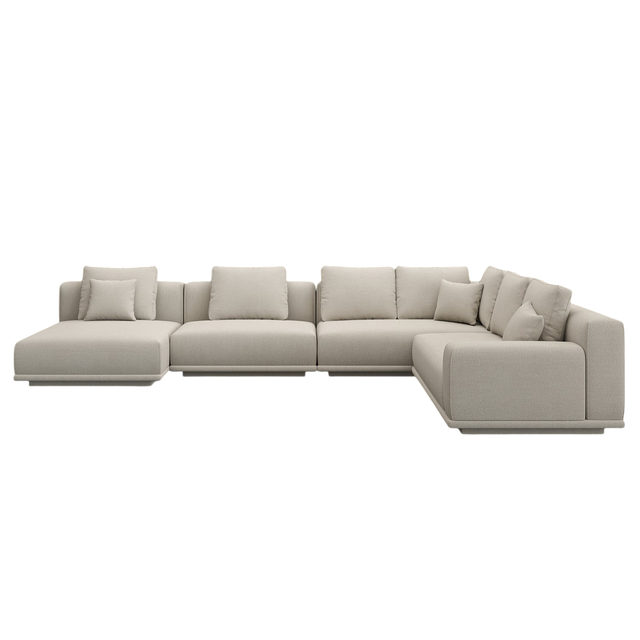 Eden Sectional Sofa Beige