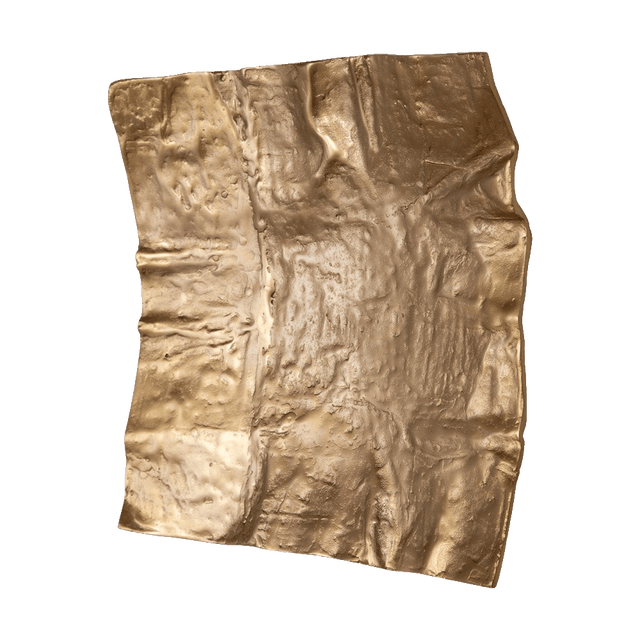 Edge Wall Decor Brass