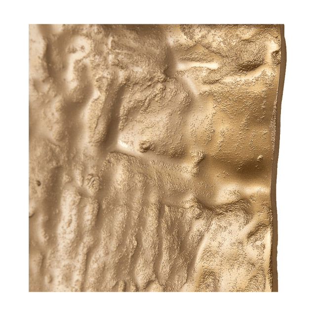 Edge Wall Decor Brass