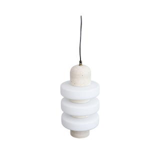 Eloa Pendant Lamp Travertine