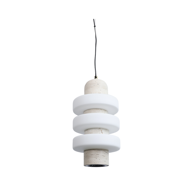 Eloa Pendant Lamp Travertine