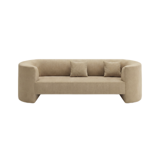 Elora 3 Seater Sofa Camel Velvet