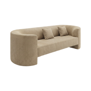 Elora 3 Seater Sofa Camel Velvet