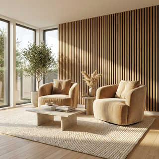 Elora Lounge Chair Camel Velvet