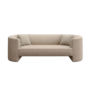 Elora 3 Seater Sofa Greige Boucle