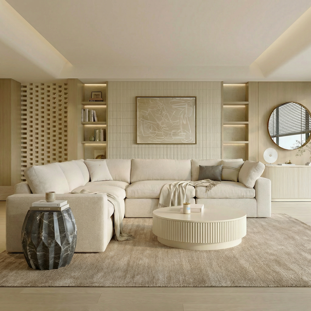 Elva Side Table Black Marble