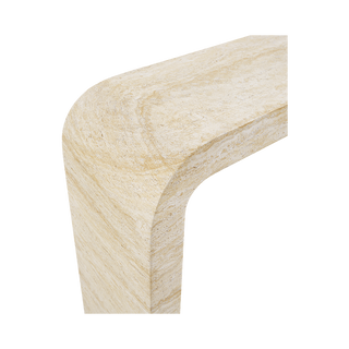 Forma Console Travertine